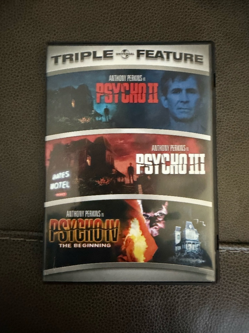 Psycho II / Psycho III / Psycho IV: The Beginning DVD Triple Feature 2-Disc Set